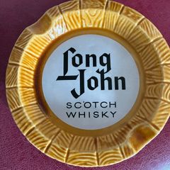 Vintage Long John Ceramic Ashtray
