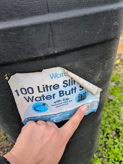 Slimline water butt x2 - sold pending collection
