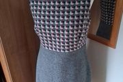 Laura Ashley New Quality Wool Pinafore Dress Size 12