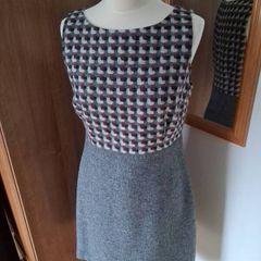 Laura Ashley New Quality Wool Pinafore Dress Size 12