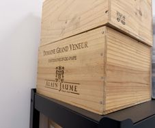 Wooden Wine Box Crates x 6 each