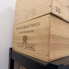 Wooden Wine Box Crates x 6 each