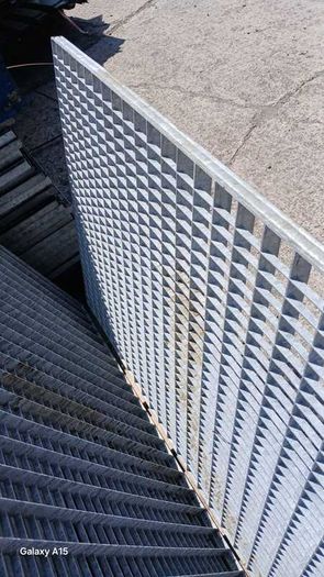 Galvanised Steel Walkway Flow Forge Grate Panels