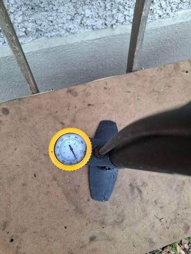 Vorel High Pressure Floor Bicycle Pump with Gauge
