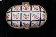 Vintage Porcelain Pill Box 1960s
