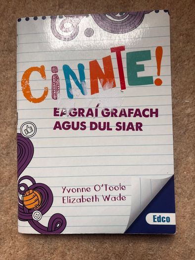Cinnte 3 - Junior Cycle Irish books
