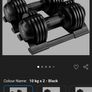 adjustable dumbells Image 7