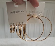 Golden hoop Earrings