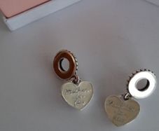 2 New genuine pandora charms mother in law and daughter in law