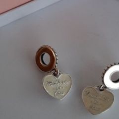 2 New genuine pandora charms mother in law and daughter in law