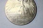 1972-D German Olympic 10 Mark