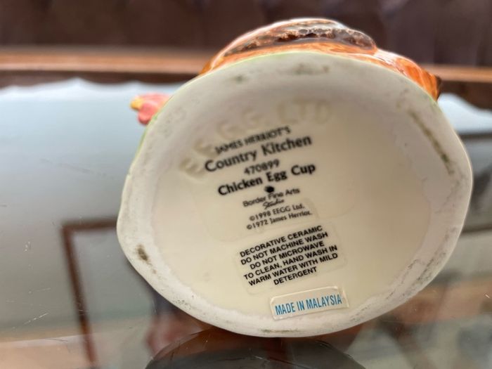 Vintage James Herriot Country Kitchen Egg Cup 1998