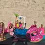 Large Barbie Summer Vacation Bundle - Boat, Pool & 6 Dolls Image 5