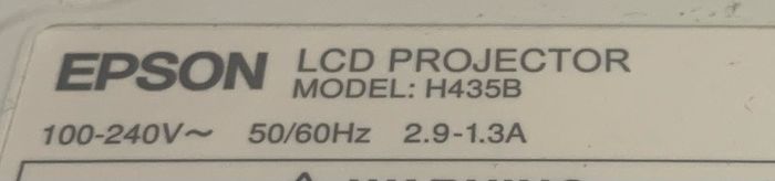 Epson LCD Projector