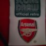 Arsenal official score draw retro shirt. Image 2
