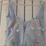 Oh Polly embellished Corset Mini Dress in Sky Blue Image 5