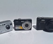 3x Digital camera, Sony, Samsung, Kodak, spare or repair.
