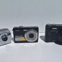 3x Digital camera, Sony, Samsung, Kodak, spare or repair.