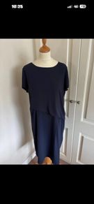 Gerard Darel classic navy dress size 16