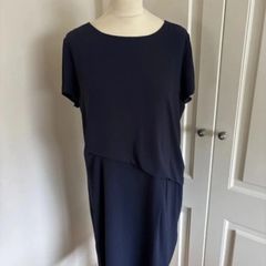 Gerard Darel classic navy dress size 16