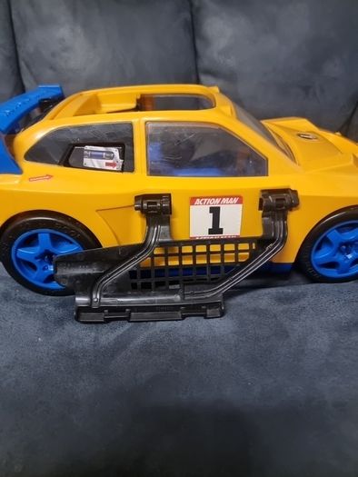 Arctic Action Man Car And Vintage Hasbro Action Man Dirt Biker.1999.