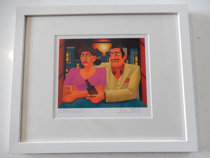 Graham Knuttel Happy Hour Hand Signed Print