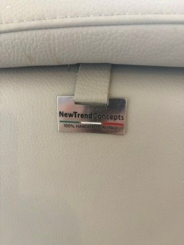 New Trend Concepts Italian Leather Corner Recliner