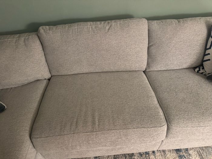 L left hand side DFS large sofa