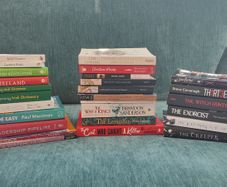 Books - Any for 5 euro, 4 for 15 euros.