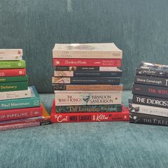 Books - Any for 3 euro, 4 for 10 euros.