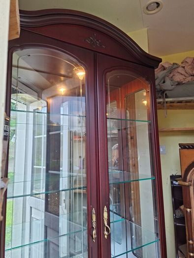 Corner Display Cabinet, Kitchen or Sitting Room.