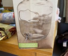 glass jar 4 litres for summers