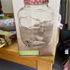glass jar 4 litres for summers