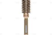 Nano Thermal Ceramic &amp; Ionic Round Barrel Vented Hair Brush With Boar Bristle #35