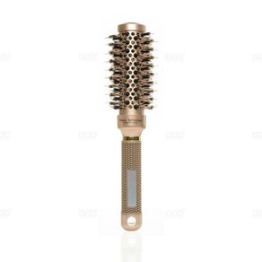 Nano Thermal Ceramic & Ionic Round Barrel Vented Hair Brush With Boar Bristle #35