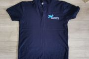 Black Polo men top