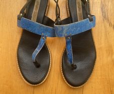 Leather sandals Buffalo London size 5 38