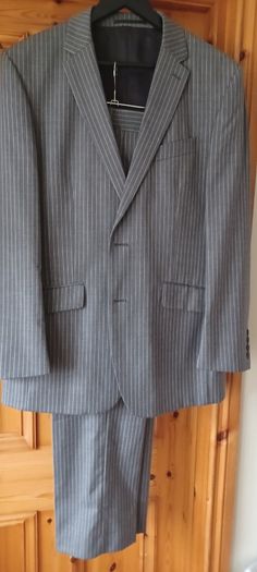 Grey pinstripe Ben Sherman suit