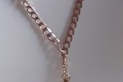 gold chain and pendants