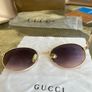 Sunglasses Golden Frame Gucci Image 2