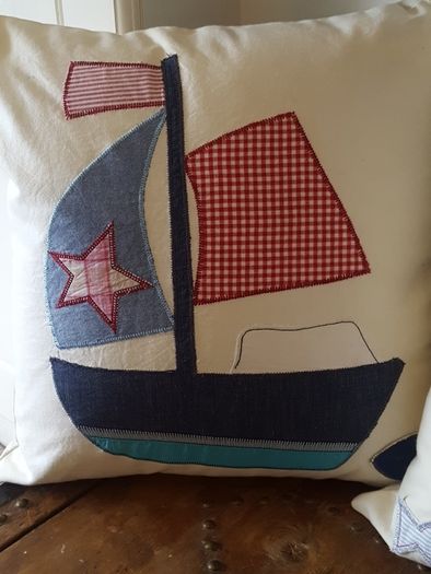Nautical Fabric Cushions and Buntings