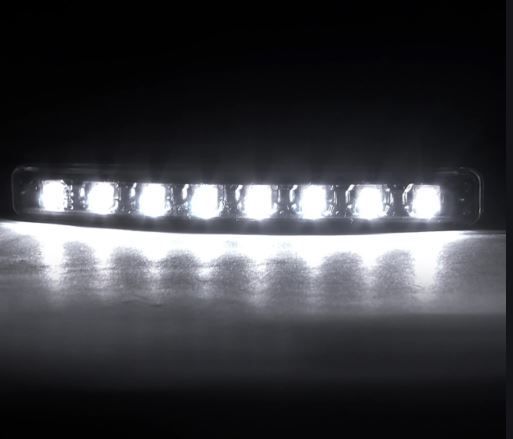 Brand New 2 X 8 Led Universal Front Fog Lights Car Bulbs Lights