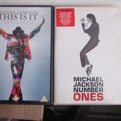 Michael Jackson's The Number Ones 2003 &This Is It 2010 DVD's