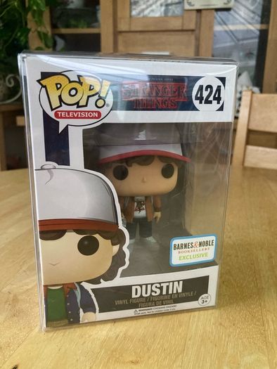Stranger Things Dustin Exclusive Funko Pop 424 - New
