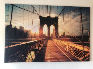 Large Brooklyn Bridge Canvas Wall Art