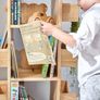 Mesasilla Solid Wood Rotating Bookshelf for Kids - 360 Degree Home Library Image 10