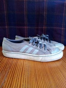 Adidas Nizza Original canvas trainers 5 38 blue grey