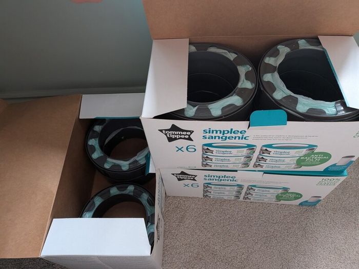 Tommee tippee simplee sangenic nappy bin refills
