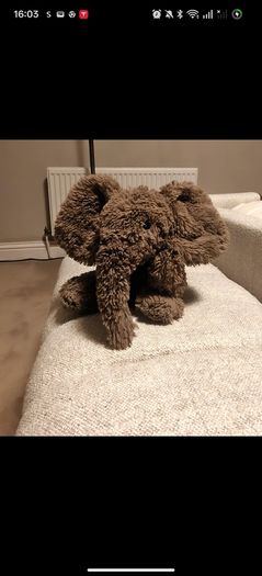 Retired Jellycat Smudge Elephant