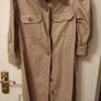 Button Front Shirt Dress Image 3